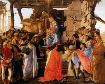 Sandro Botticelli Painting - Sadro Adoration Of The Magi Sandro Botticelli